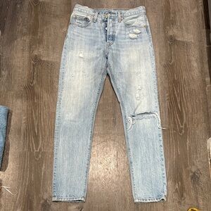 Levi's Light Blue Straight Leg Women's Jeans